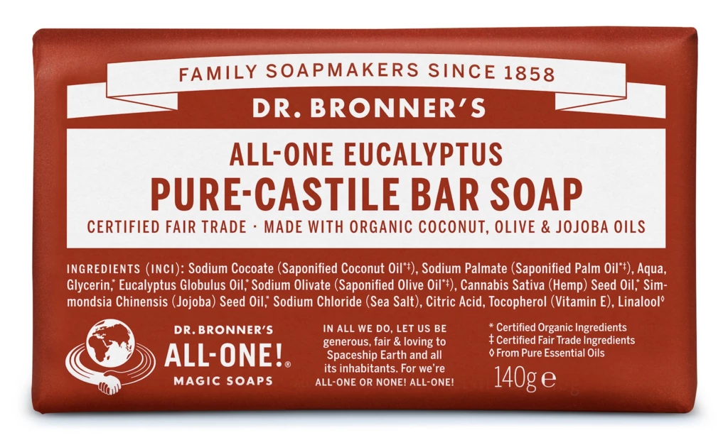 Dr. Bronner’s Eucalyptus Bar Soap