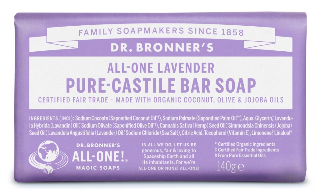 Dr. Bronner’s Lavender Bar Soap