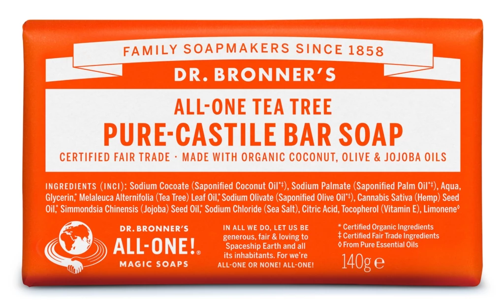 Dr. Bronner’s Tea Tree Bar Soap