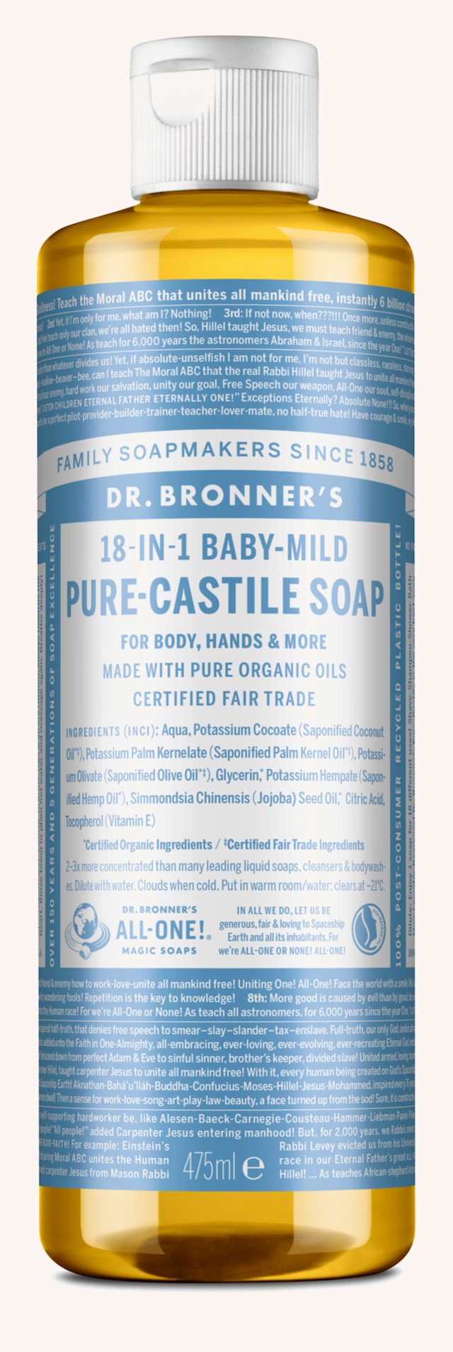 Baby Unscented Liquid Soap 473 ml