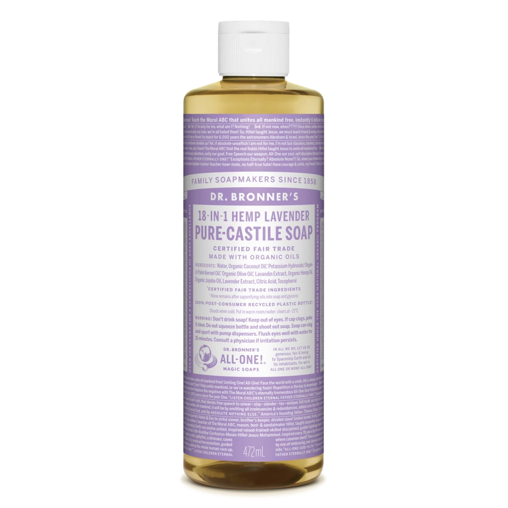 Dr. Bronner’s Lavender Liquid Soap 473 ml