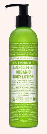 Patschouli Lime Organic Hand & Body Lotion 240 ml