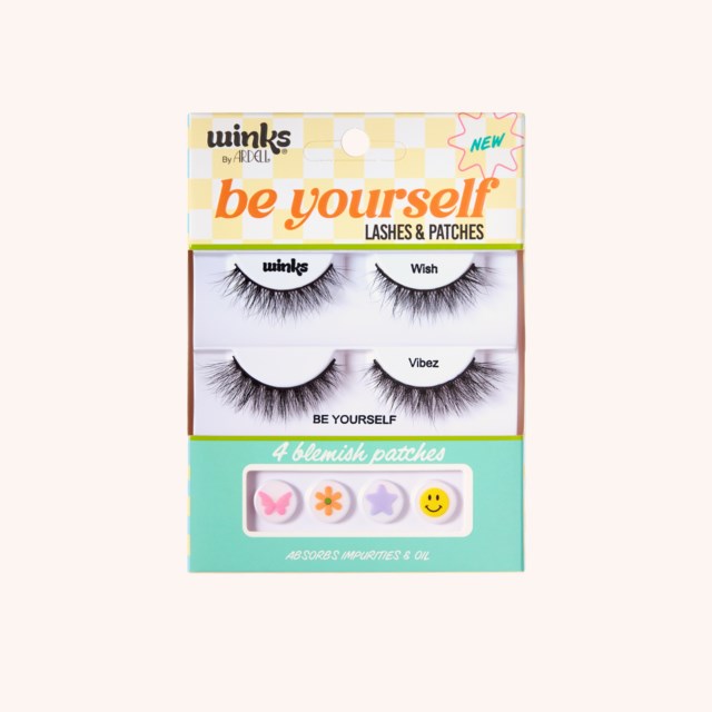 Winks Be Yourself Wish + Vibez Lashes & Patches