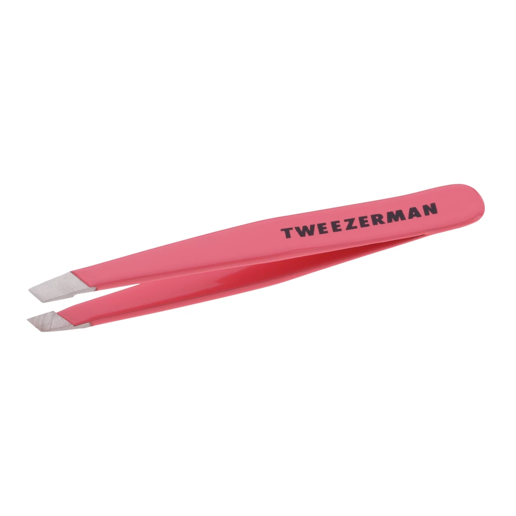 Tweezerman Mini Slant Tweezer Geranium