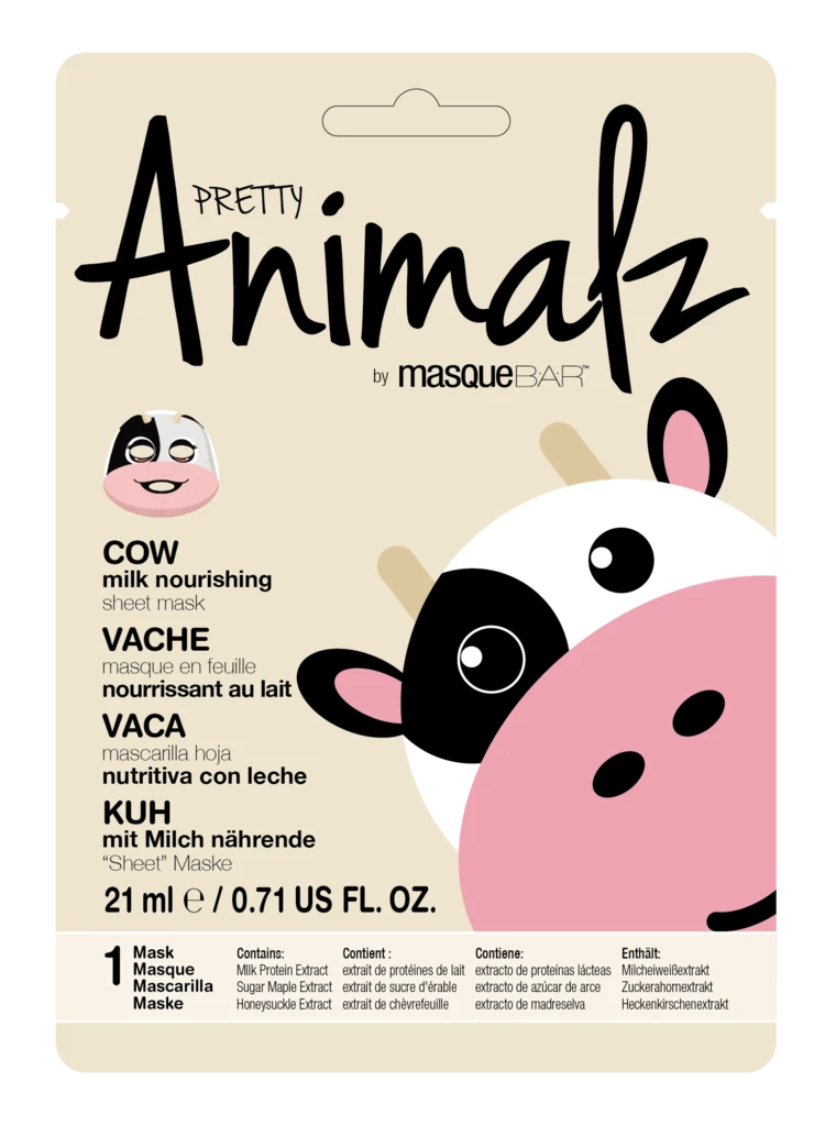 masque B.A.R Animalz Cow Sheet Mask