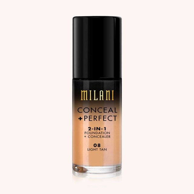 Conceal + Perfect 2-In-1 Foundation 08 Light Tan