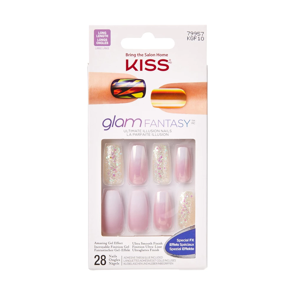 Kiss Glam Fantasy Nails Play Favorites