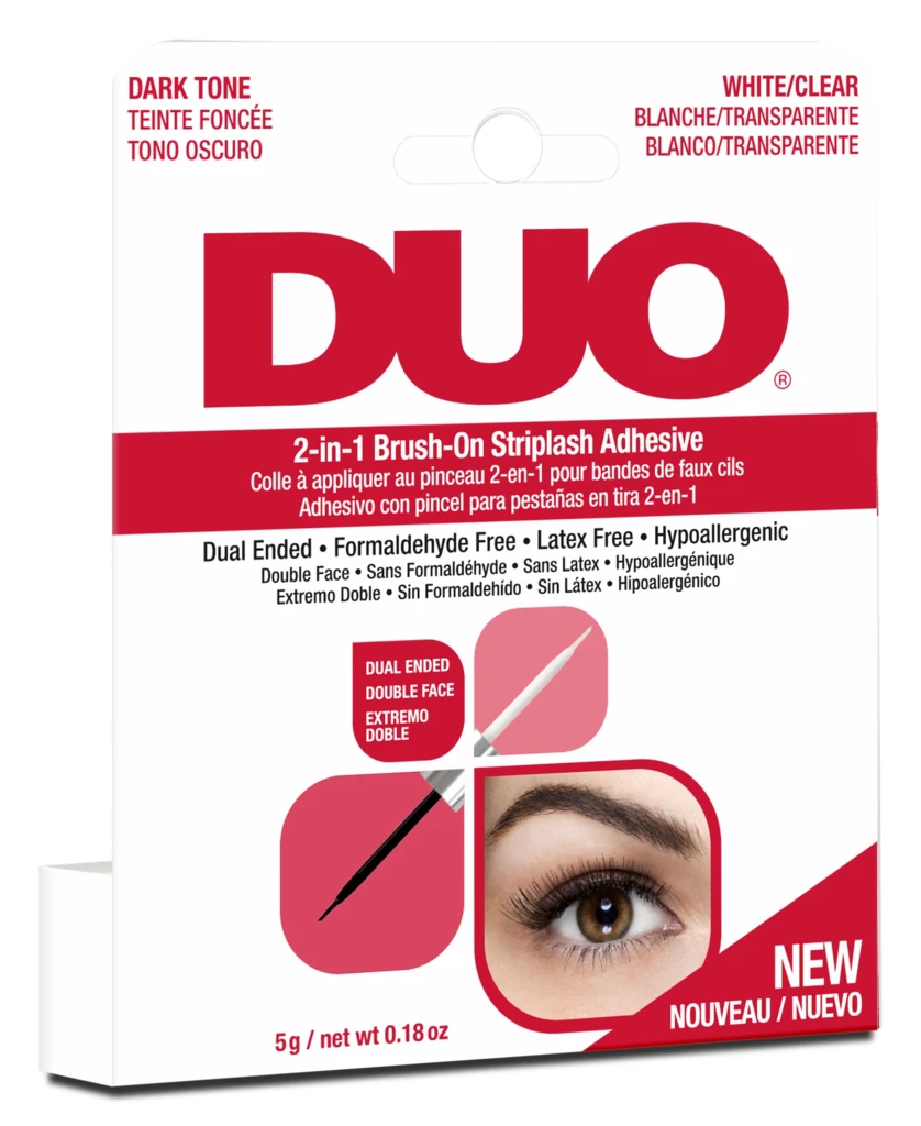 DUO 2-In-1 Brush-On Lash Adhesive Dark/Clear