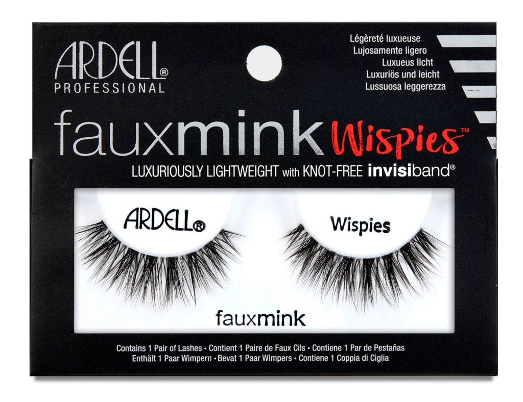 Ardell Faux Mink Wispies False Lashes Black