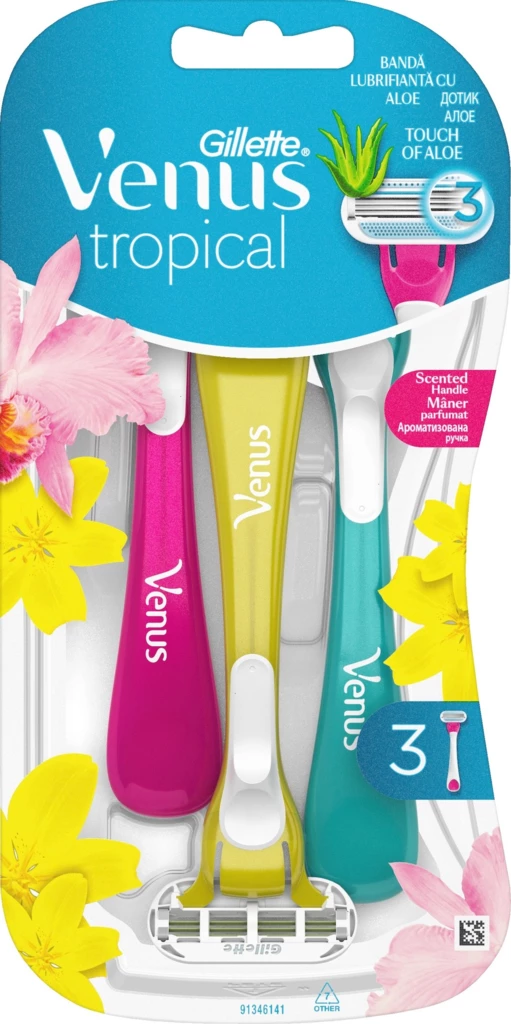 Venus Tropical Disposable Razors