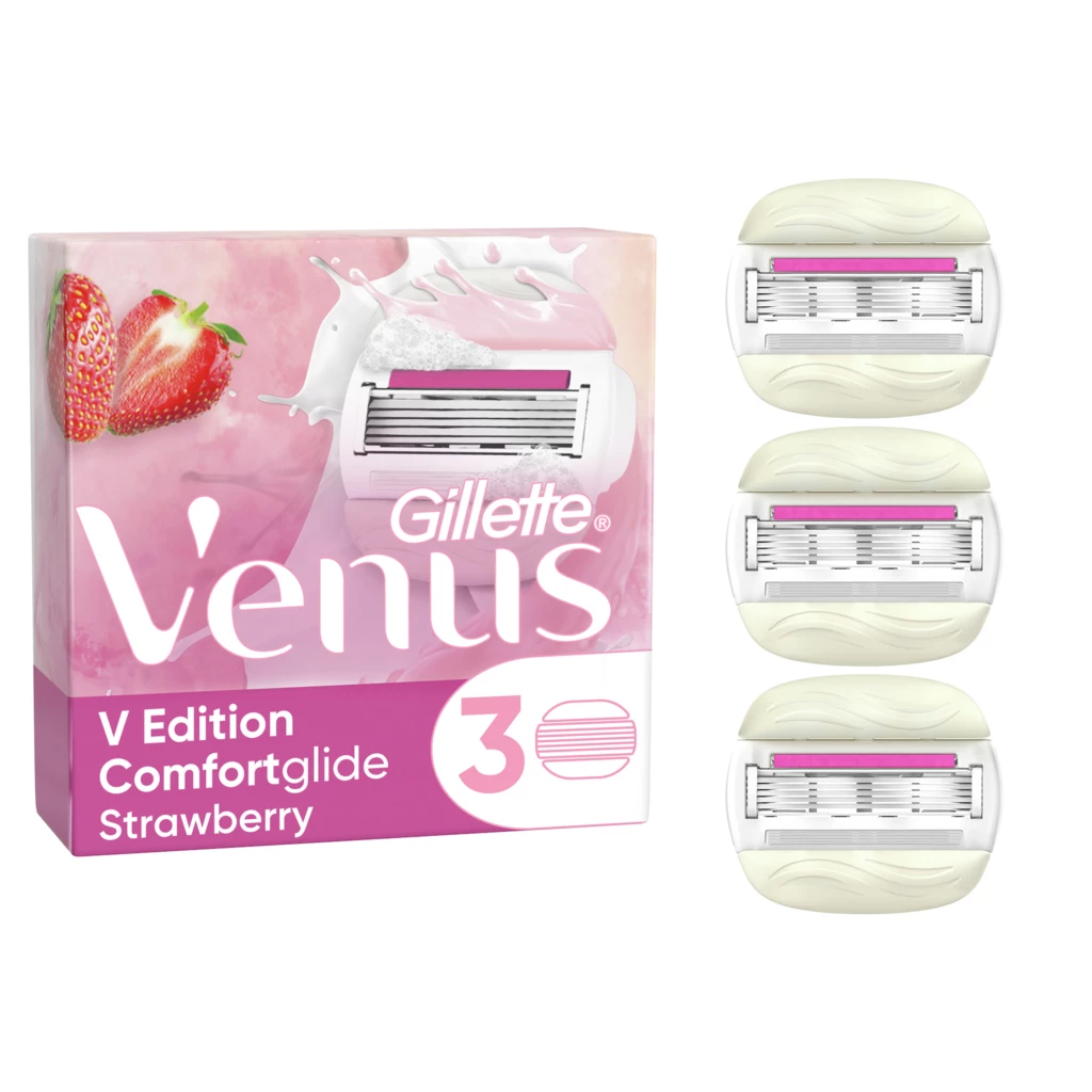 Venus Comfortglide Strawberry Razor Blades