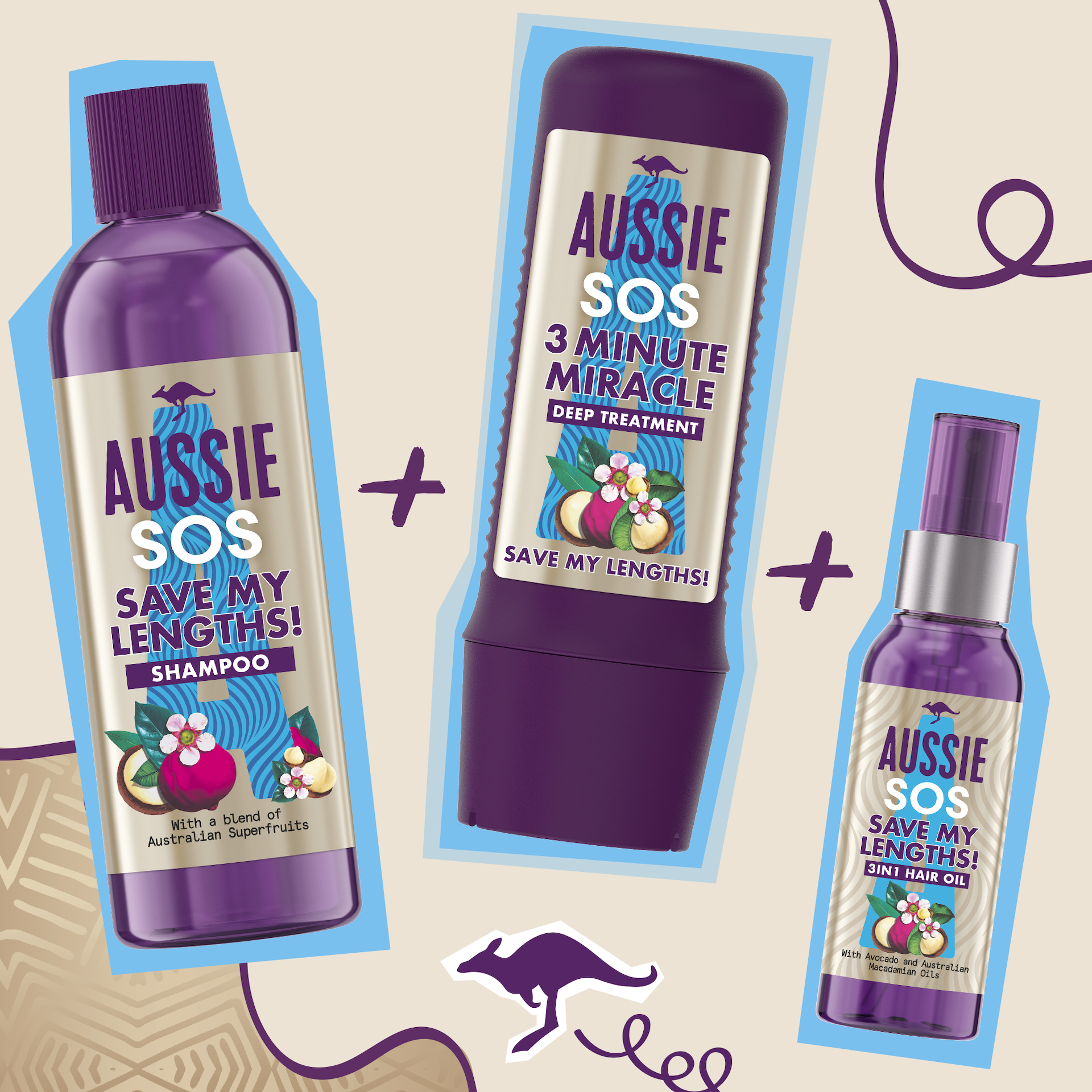 Aussome Volume Shampoo ml - Aussie - KICKS
