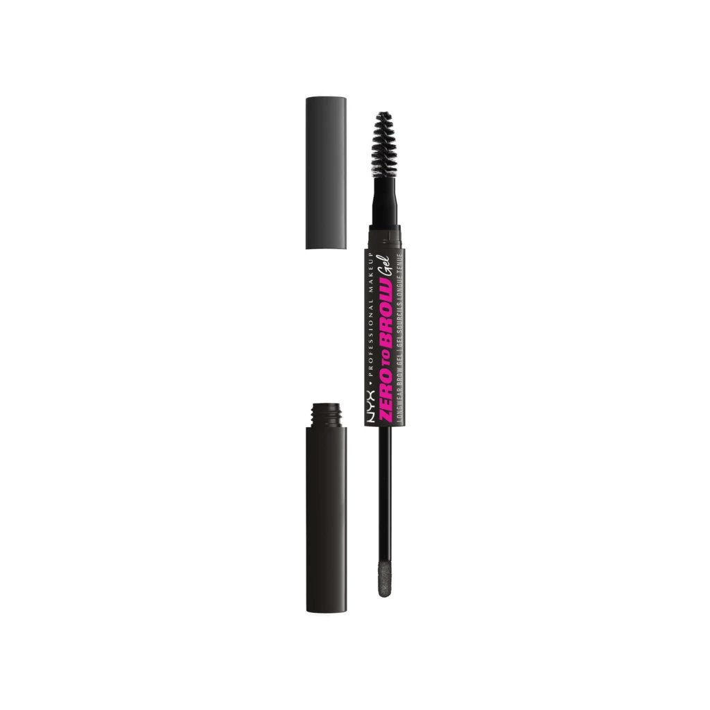 NYX Professional Makeup Zero To Brow Longwear Brow Gel 8 Black