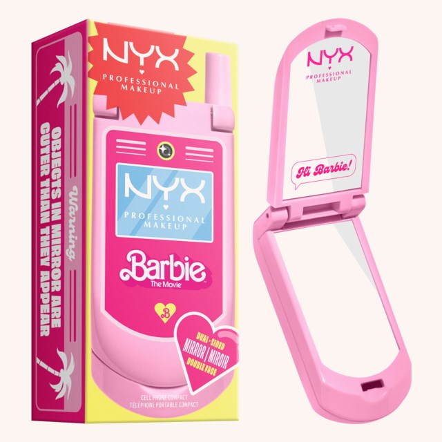 Barbie Flip Phone Mirror