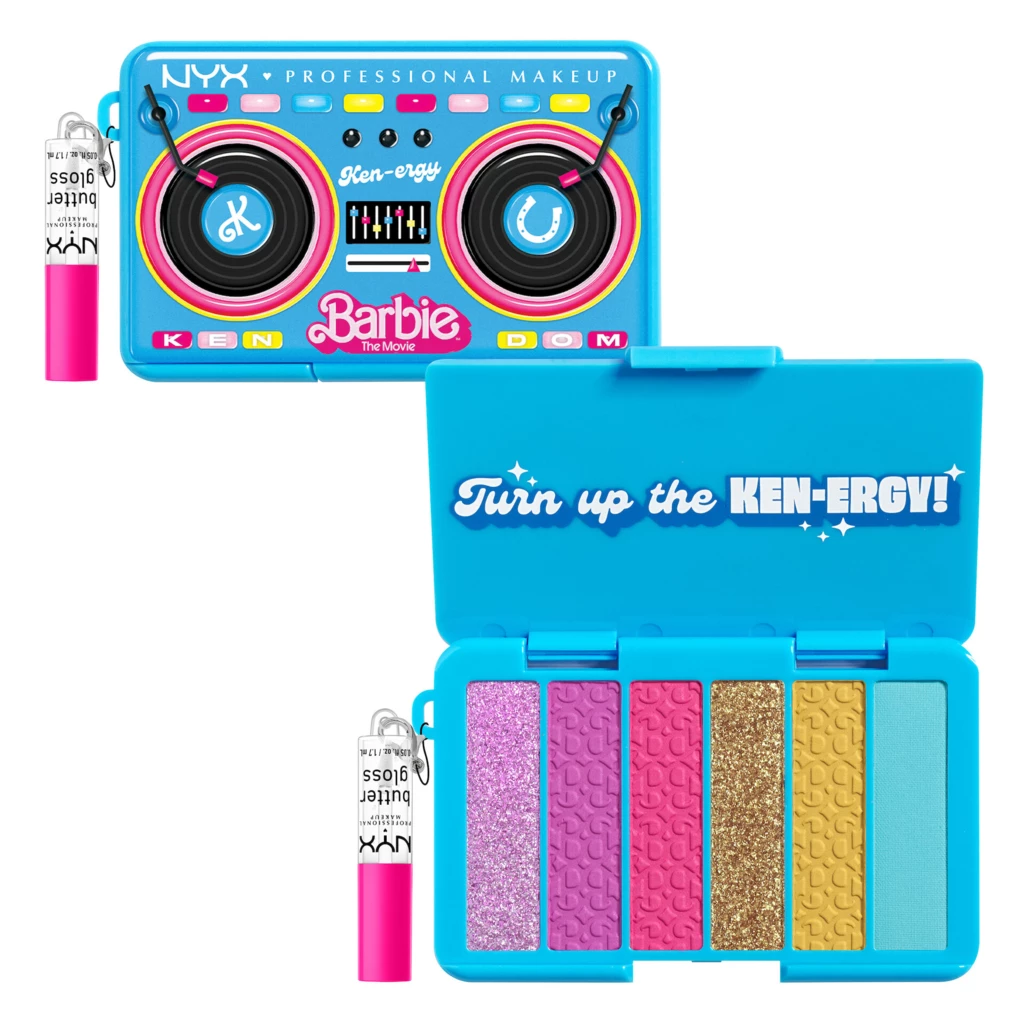 Barbie Pressed On The Go Eye Palette Turn Up The Ken-ergy!