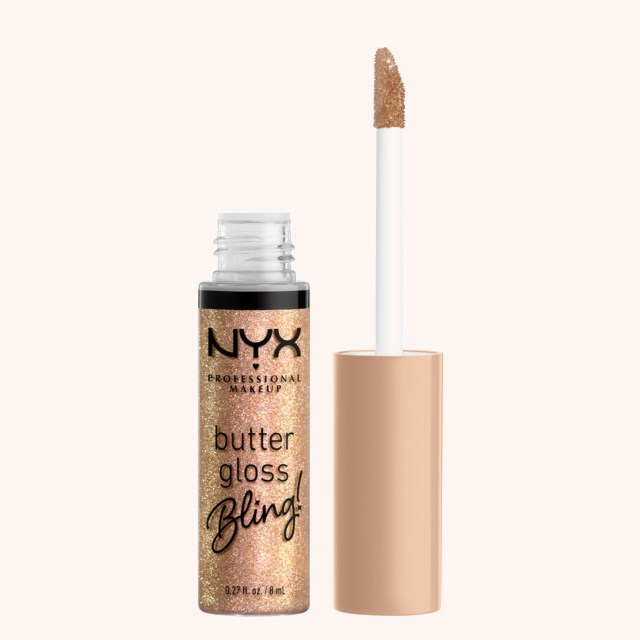 NYX Professional Makeup Butter Gloss Bling 01 Bring The Bling