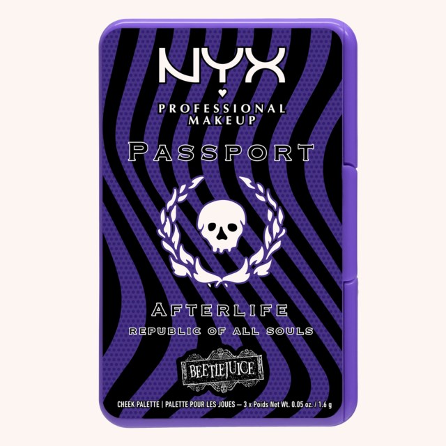 Beetlejuice Afterlife Passport Cheek Palette