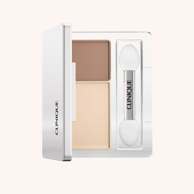 All About Shadow Duo Eyeshadow Ivory Bisque / Bronze Satin