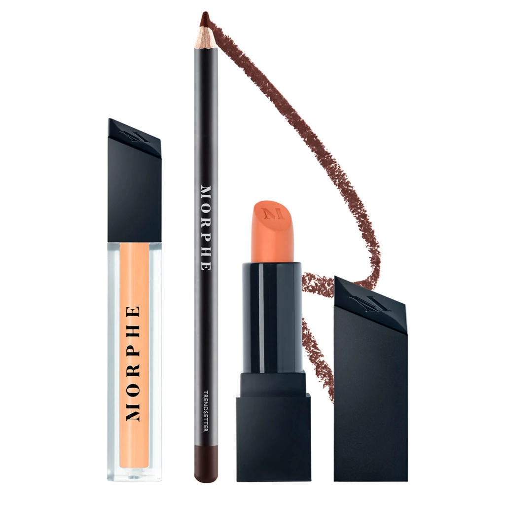 Morphe Out & A Pout Lip Trio Caramel Nude