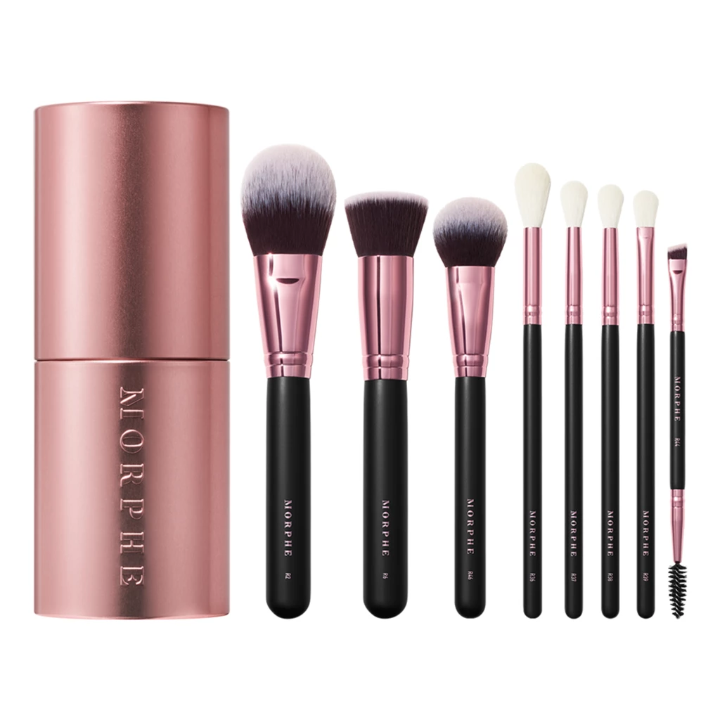 Morphe Flash Of Rosé 8-Piece Brush Set