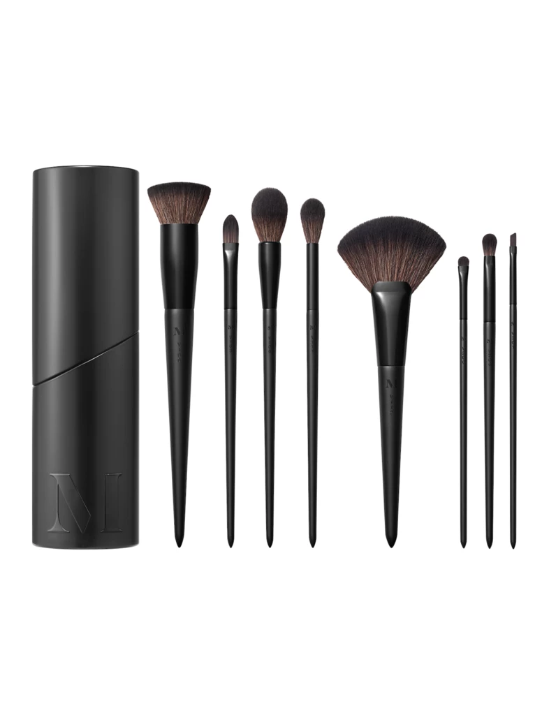 Vegan Pro Series 8-Piece Face & Eye Brush Set