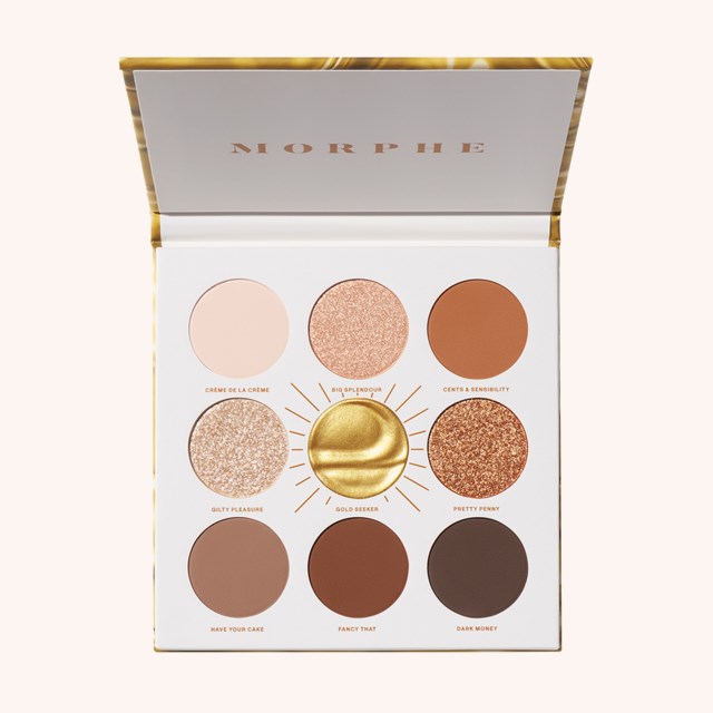 9 Pan Gold Seeker Artistry Eye Shadow Palette