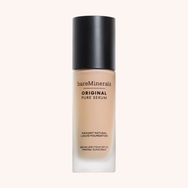 Original Pure Serum Radiant Natural Liquid Foundation Mineral SPF20 2 Light Cool