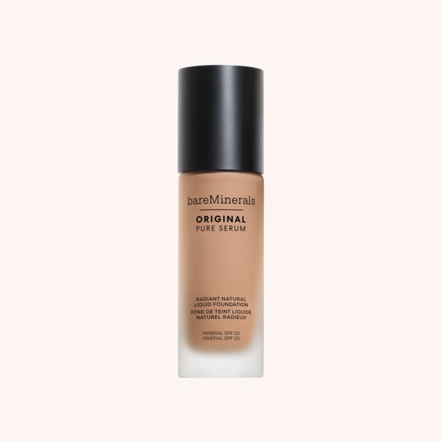 Original Pure Serum Radiant Natural Liquid Foundation Mineral SPF20 Medium Cool 3