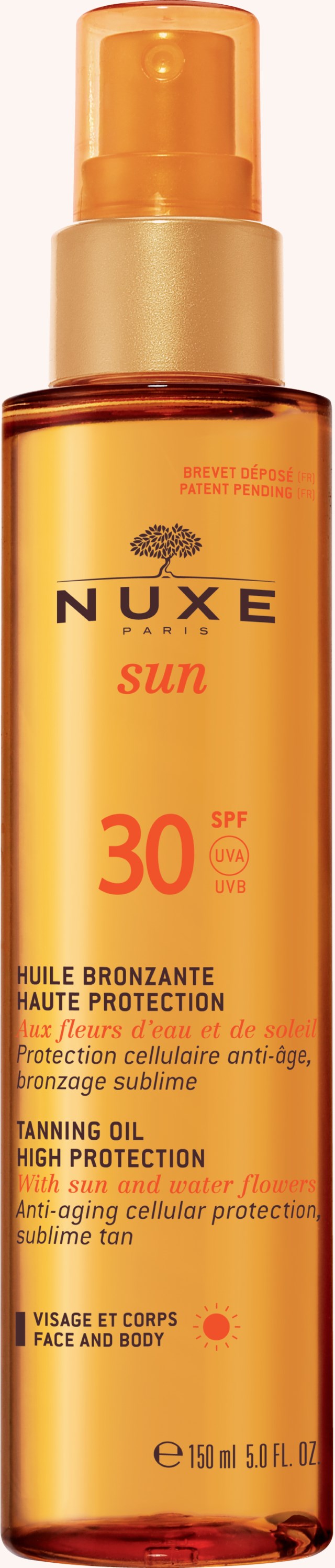 Sun Tanning Oil Face & Body SPF30 150 ml