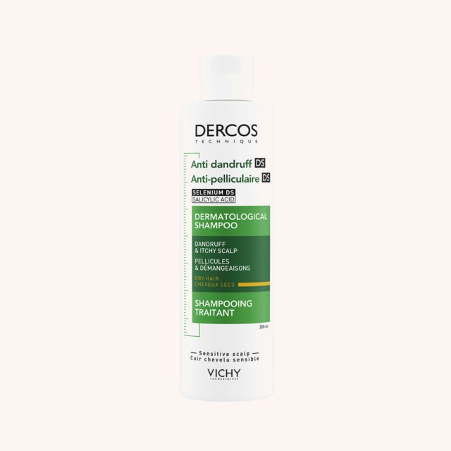 Dercos Anti-Dandruff Shampoo For Dry Hair 200 ml