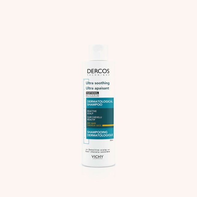 Dercos Ultra-Soothing Shampoo For Dry Hair 200 ml