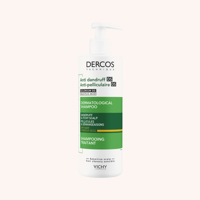 Dercos Anti-Dandruff Shampoo For Dry Hair 390 ml