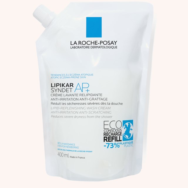 Lipikar Syndet AP+ Cream Wash Refill 400 ml