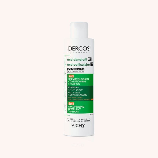 Dercos Technique Anti-Dandruff 2-IN-1 –shampoo + conditioner 200 ml