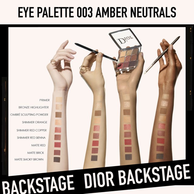 Backstage Eye Palette 003 Amber Neutrals