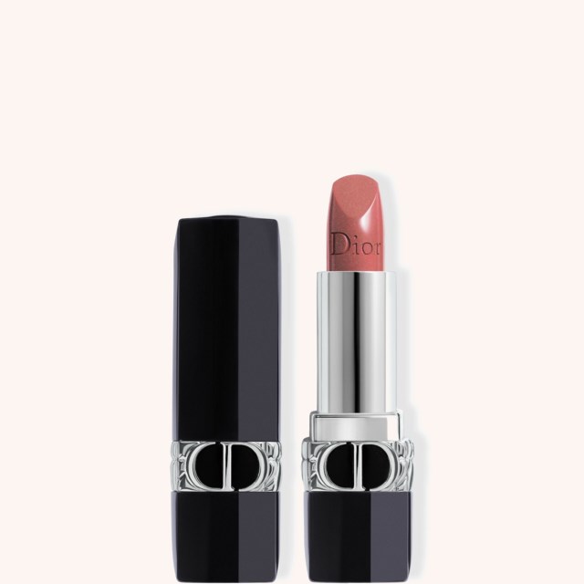 Rouge Dior Couture Colour Refillable Lipstick 100 Nude Look Metallic