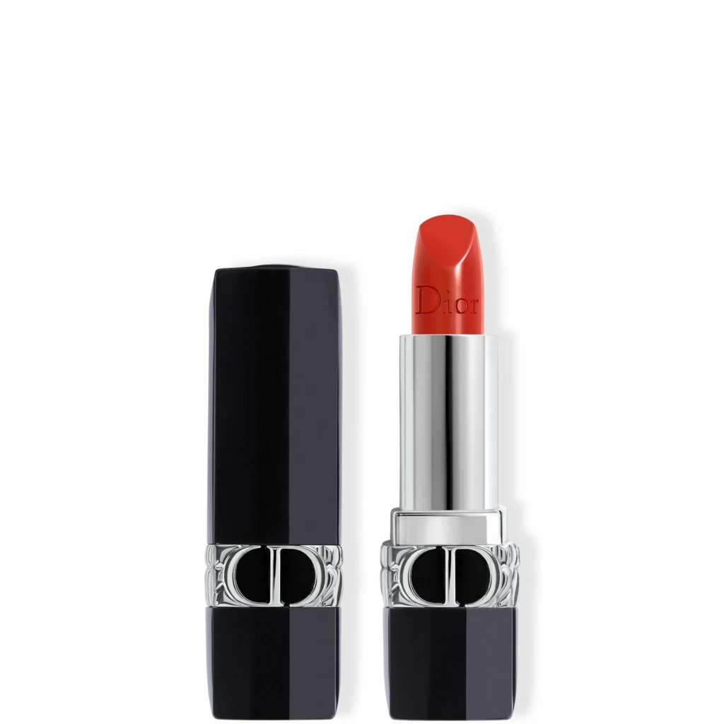 Rouge Dior Colored Refillable Lip Balm 999 Satin