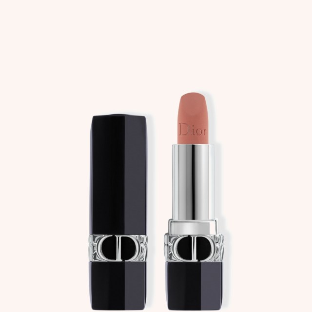 Rouge Dior Colored Refillable Lip Balm 100 Nude Look Matte