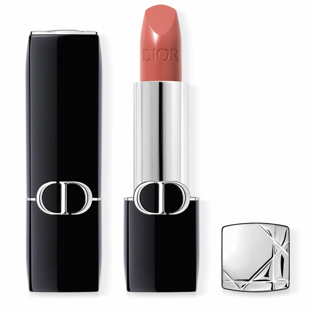 Rouge Dior Couture Colour Refillable Lipstick 100 Nude Look Satin