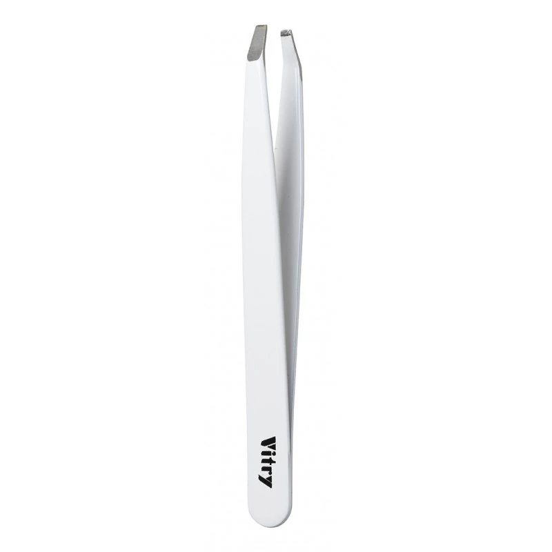 Vitry Tweezers Claw Ends White