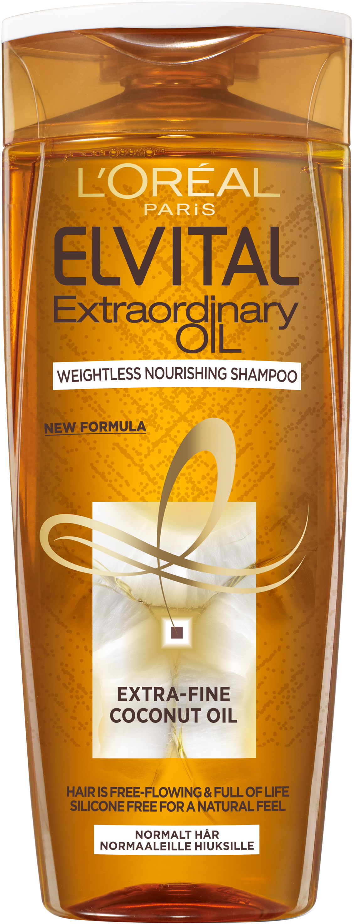 Udled Frustration Skifte tøj Elvital Extraordinary Coconut Oil Shampoo 250 ml - L'Oréal Paris - KICKS