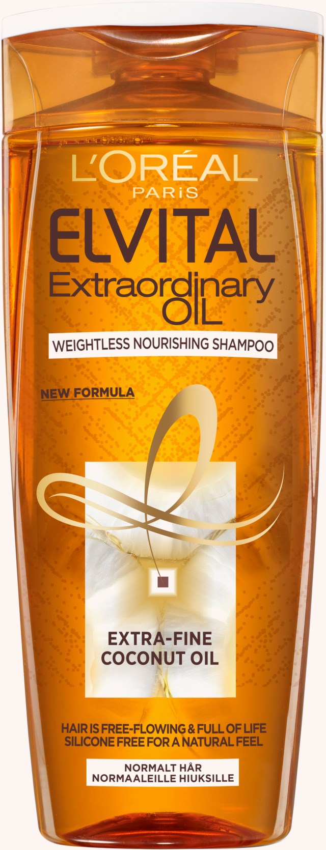 Elvital Extraordinary Coconut Oil Shampoo 250 ml