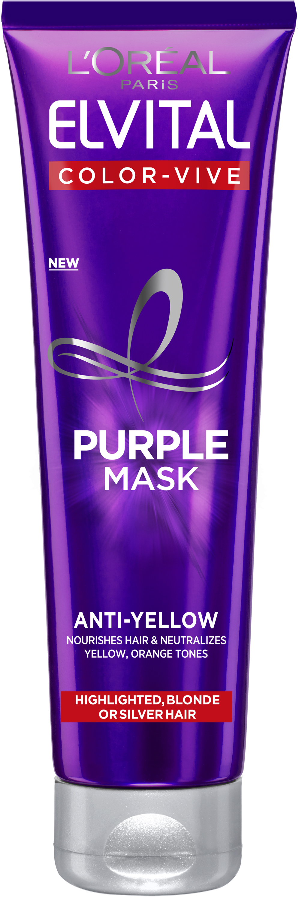 sjækel vækstdvale grådig Elvital Color-Vive Silver Mask 150 ml - L'Oréal Paris - KICKS