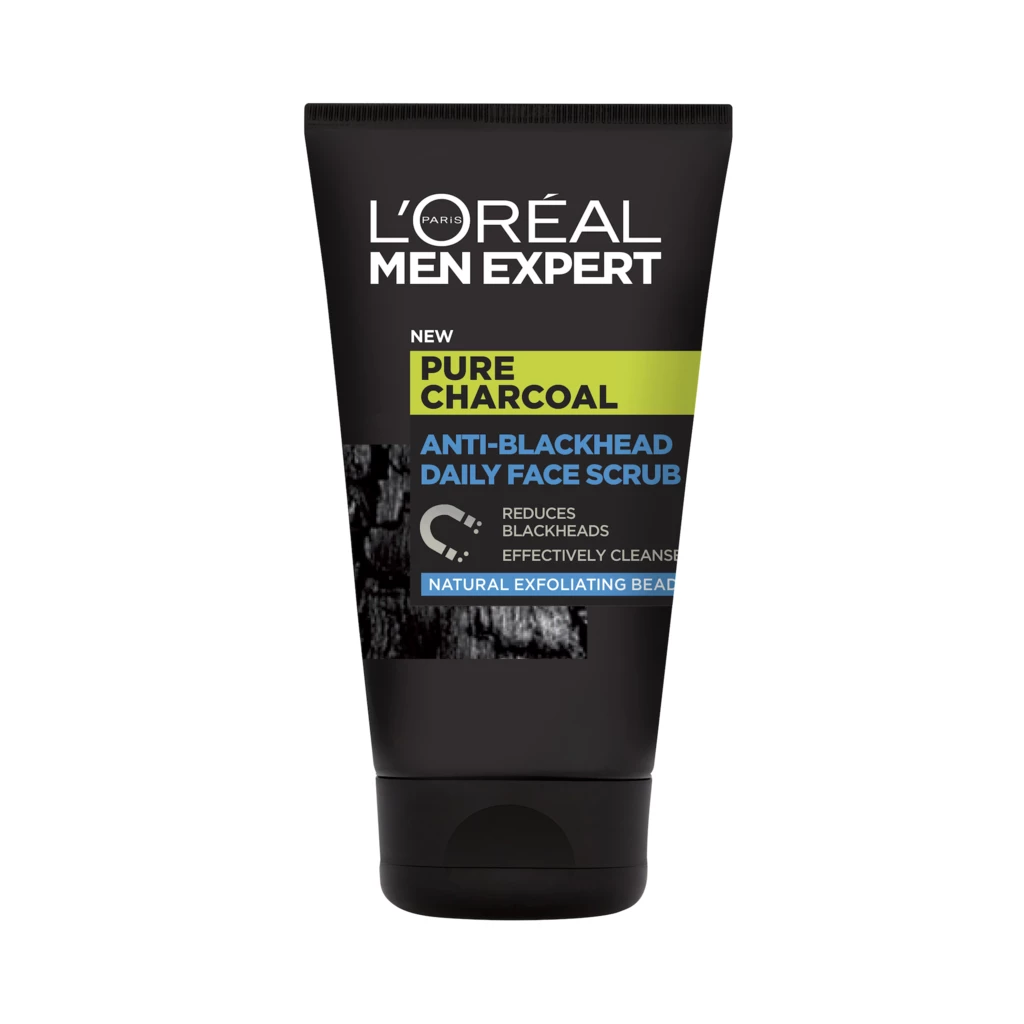 Men Expert Face Peeling Pure Charcoal Scrub 100 ml