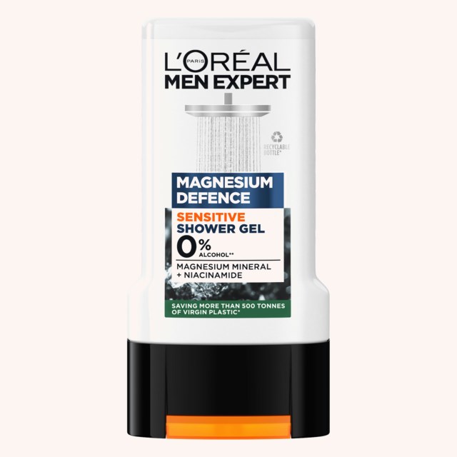 Men Expert Shower Gel Magnesium Defense Sensitive 300 ml
