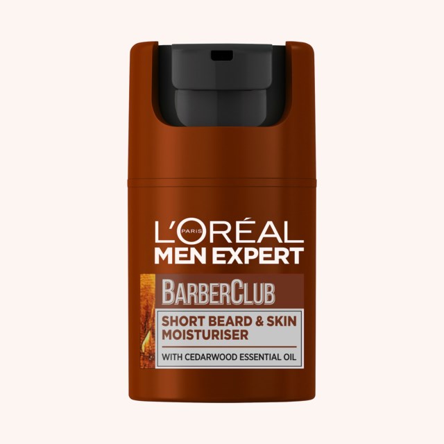 Men Expert Barber Club Short Beard & Face Moisturiser 50 ml