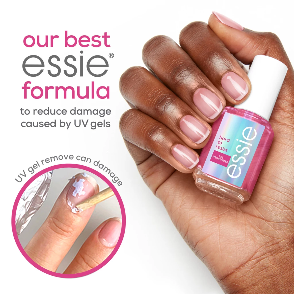 Essie Hard to Resist Nail Strengthener Pink