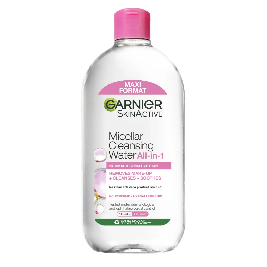 Skin Active Micellar Cleansing Water Normal & Sensitive Skin 700 ml