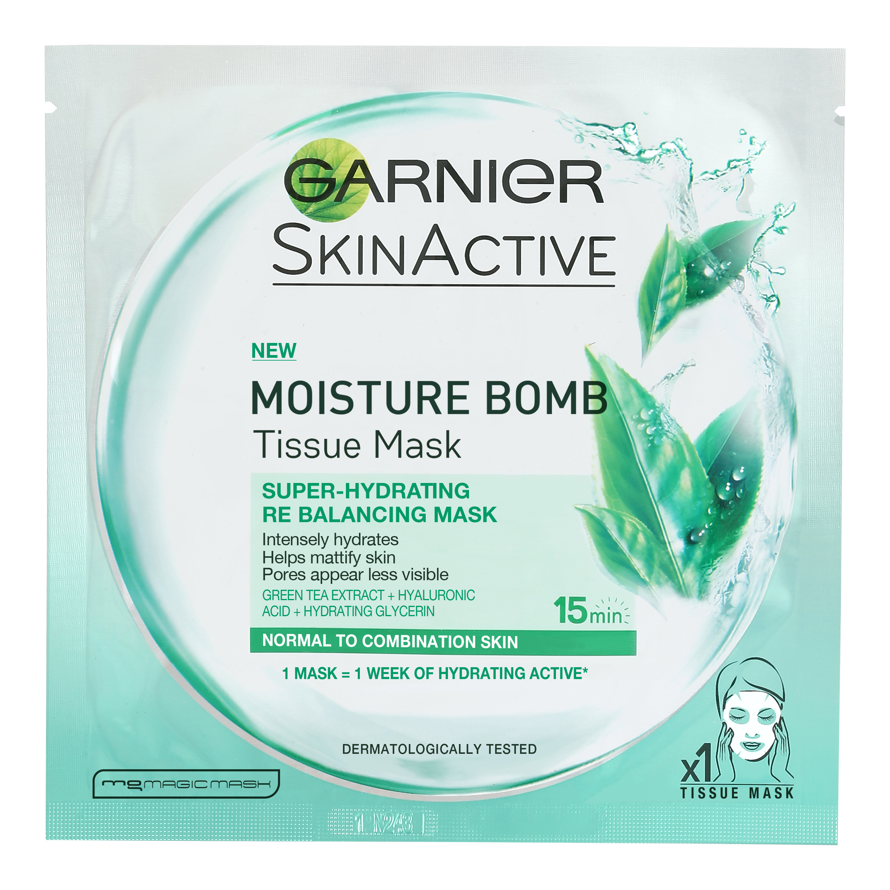 Moisture Bomb Tissue Mask Super-Hydrating & Rebalancing