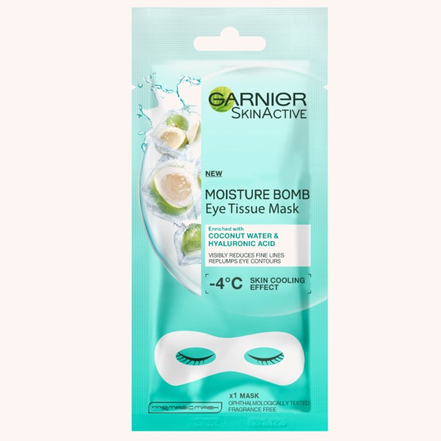 Moisture Bomb Eye Tissue Mask Coconut Water & Hyaluronic Acid